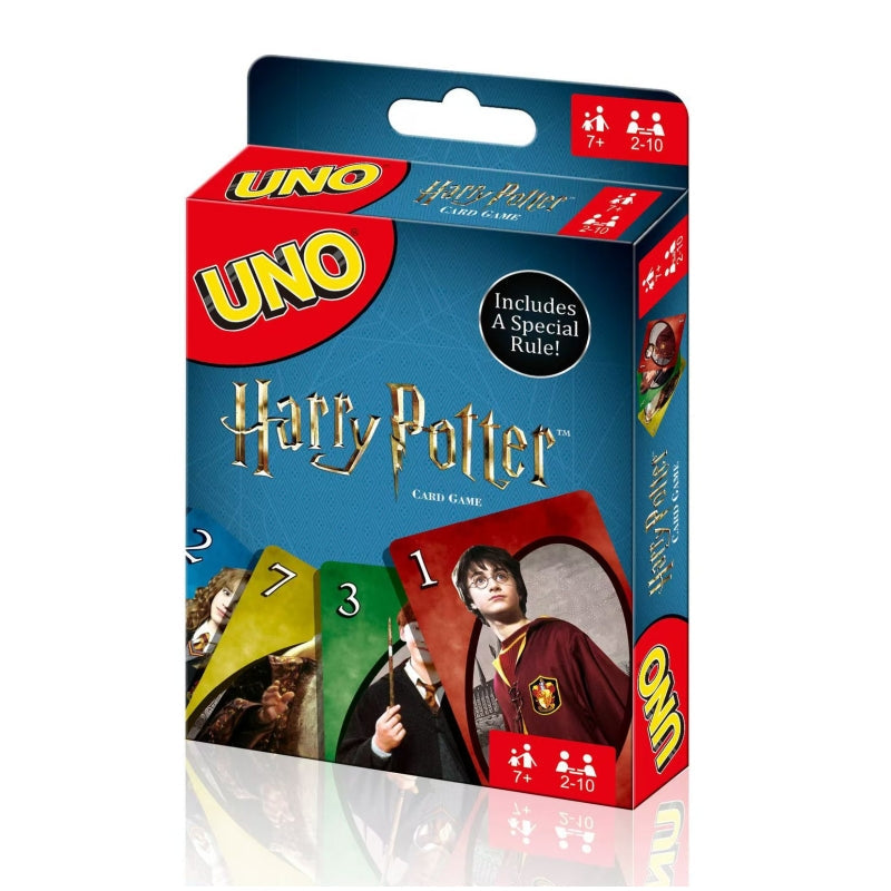 Classic UNO Playing Cards – Assorted – Family Fun for All Ages! - HARRY POTTER