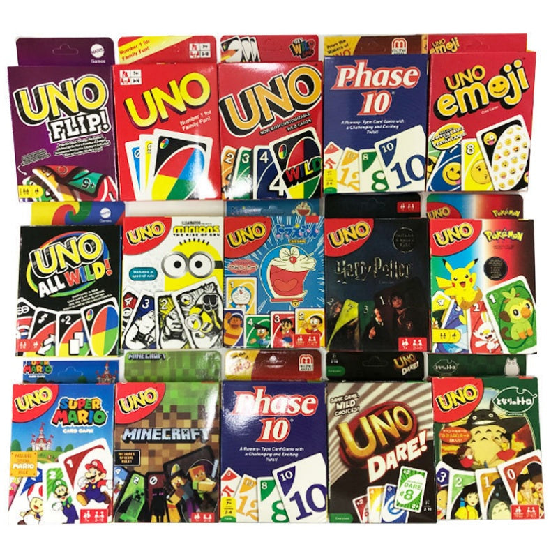 Classic UNO Playing Cards – Assorted – Family Fun for All Ages! - WILD