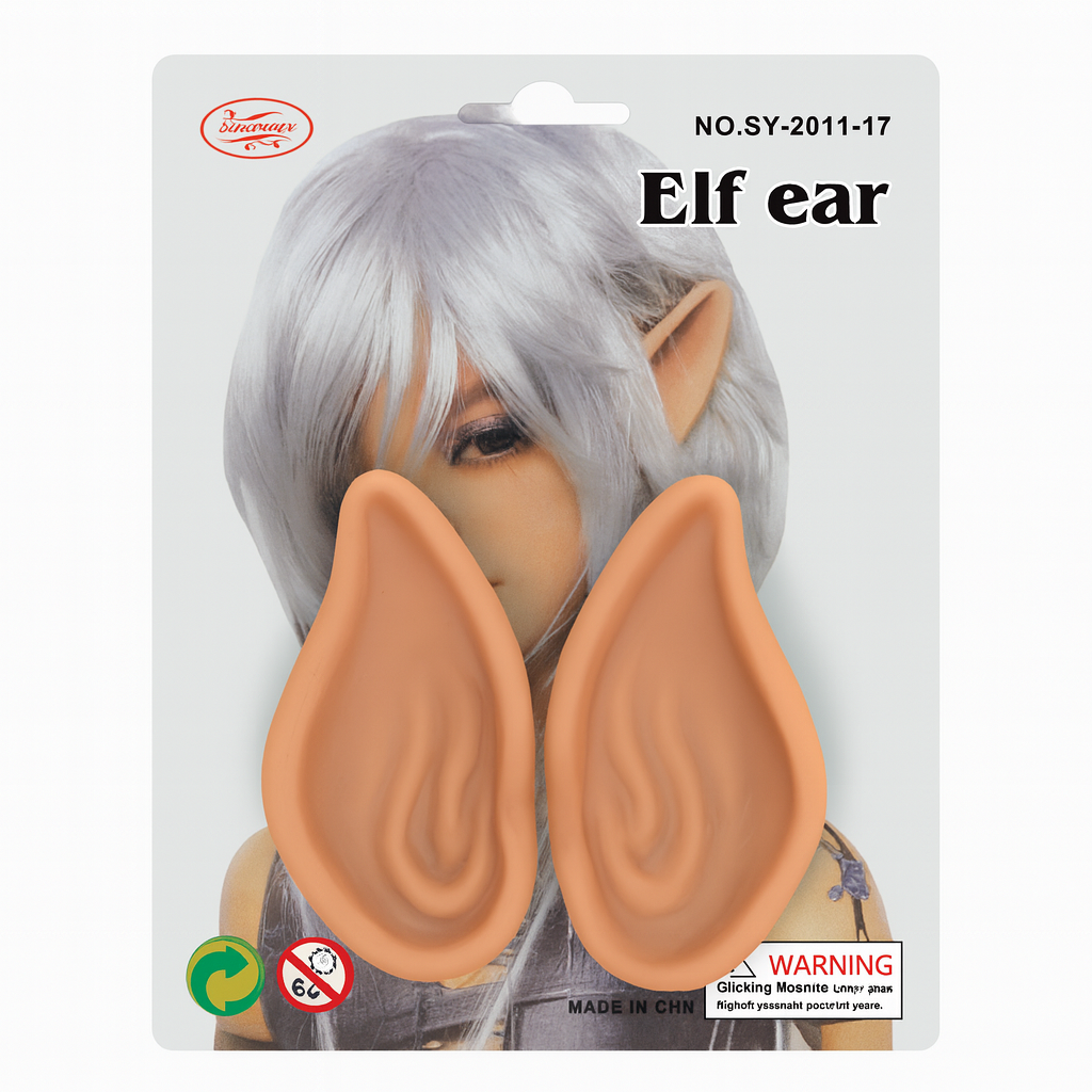 Pointy Elf Ears – Soft Latex Cosplay Costume Accessory for Adults &amp; Kids