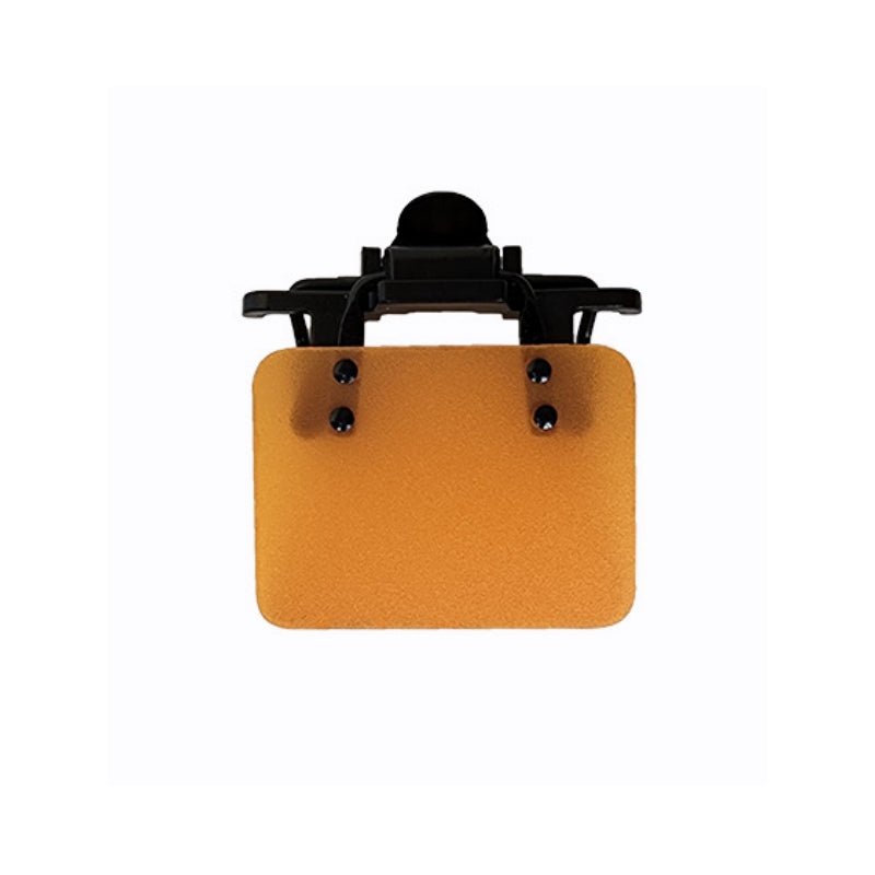 ISSF Flip-Up Eyeshield Sport Shooting Eye Shield Aim Blocker Targeting Sight Cover Blinding - Black-Horizontal 4x3cm