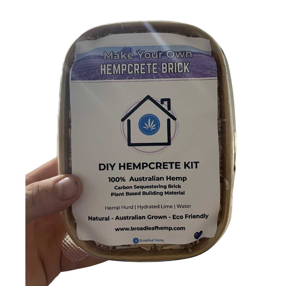 Make Your Own Hempcrete Brick – Sustainable DIY Eco Kit (1000ml)
