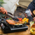 BUYDEEM Grill Pan Nonstick 36cm Round BBQ Griddle Indoor or Outdoor Cooking