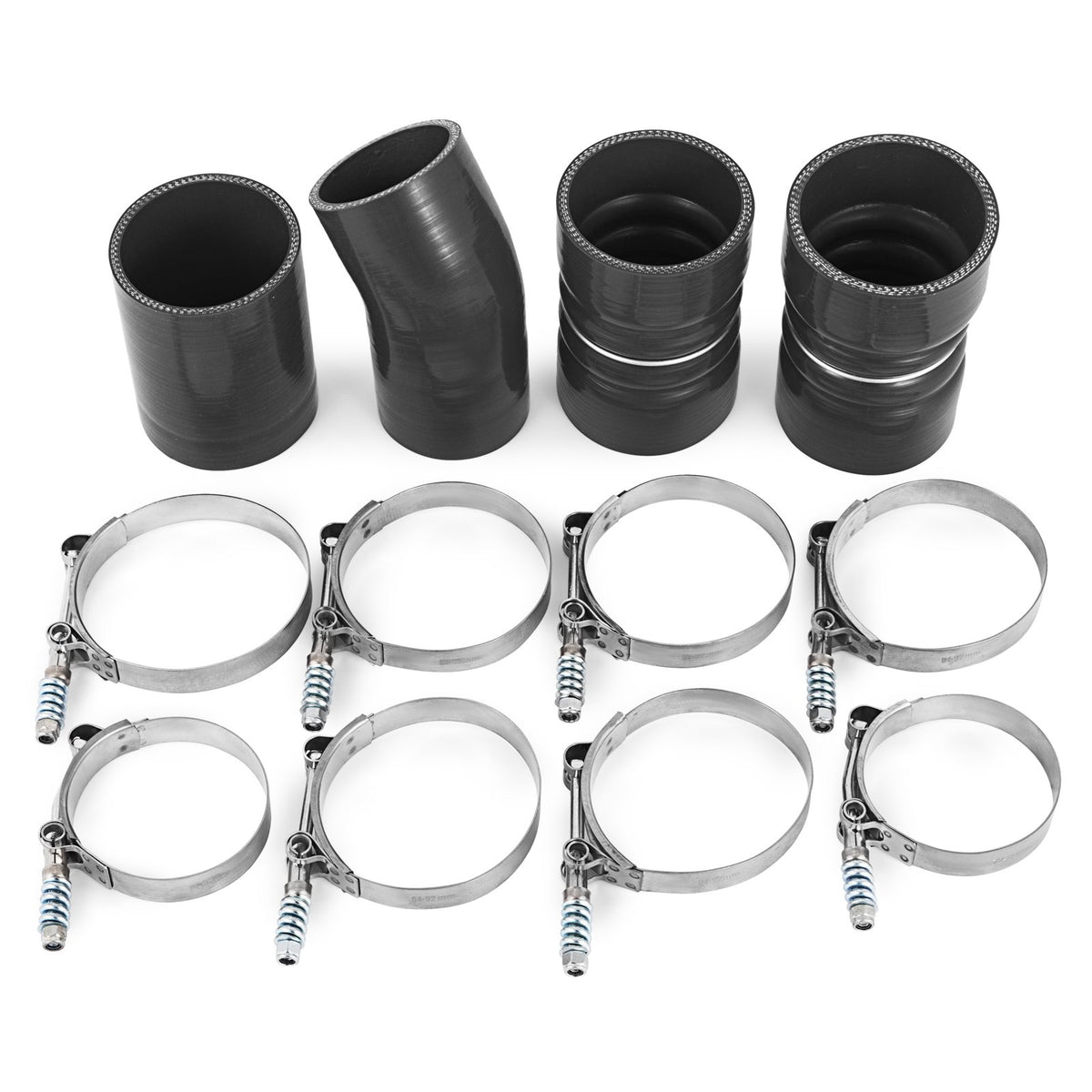 Fit Ford 03-07 6.0L V8 Powerstroke Diesel Turbo Intercooler Pipe and Boot Kit