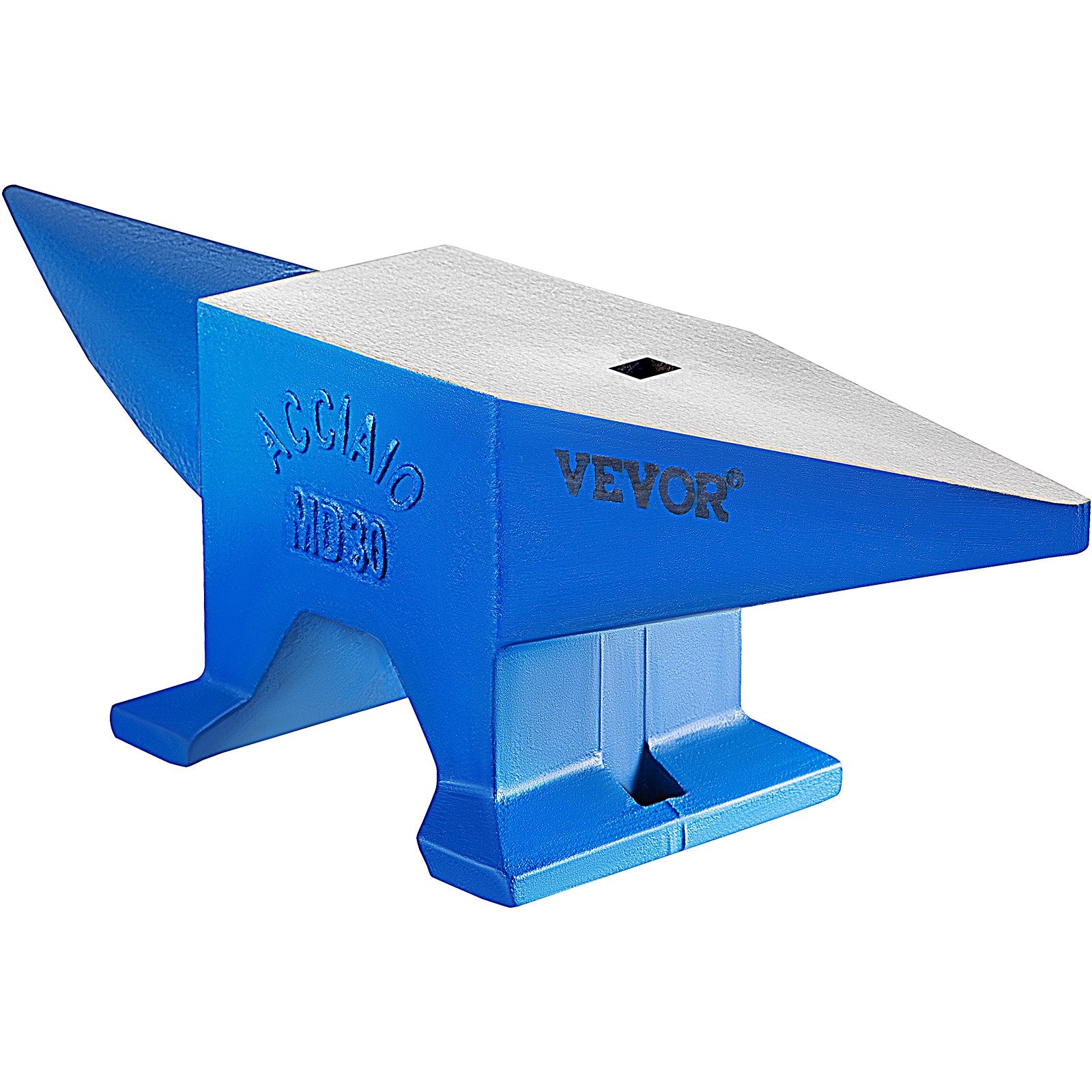 VEVOR Pro Horn Anvil , 30KG/66.1LBS Weight Steel Anvil Blacksmith Blacksmith Anvil, Portable Rugged Cast Iron Anvil Blacksmith Anvil Stable Workbench Blacksmith Forge Anvil Tool