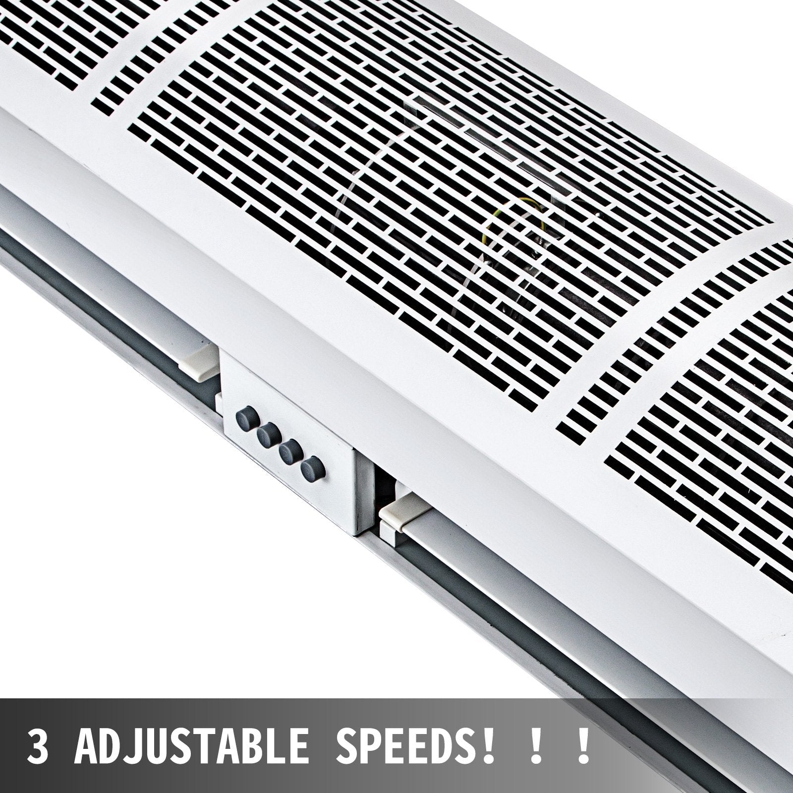 Vevor Air Curtain Door Air Curtain, 3 Adjustable Speeds 60-Inch Air Curtain Commercial