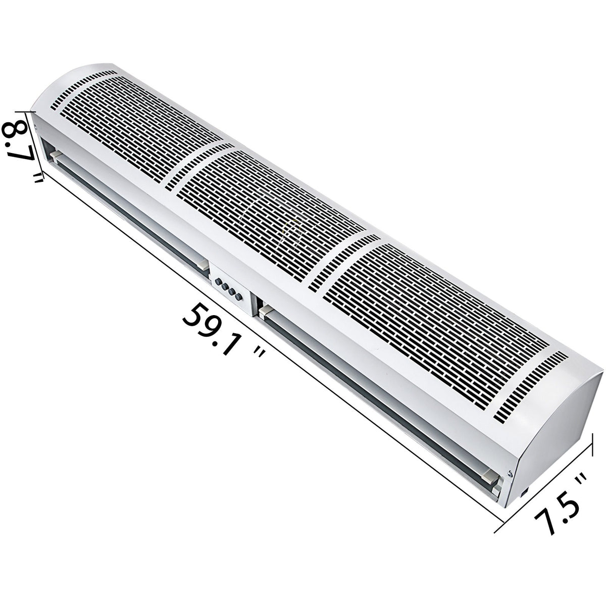 Vevor Air Curtain Door Air Curtain, 3 Adjustable Speeds 60-Inch Air Curtain Commercial