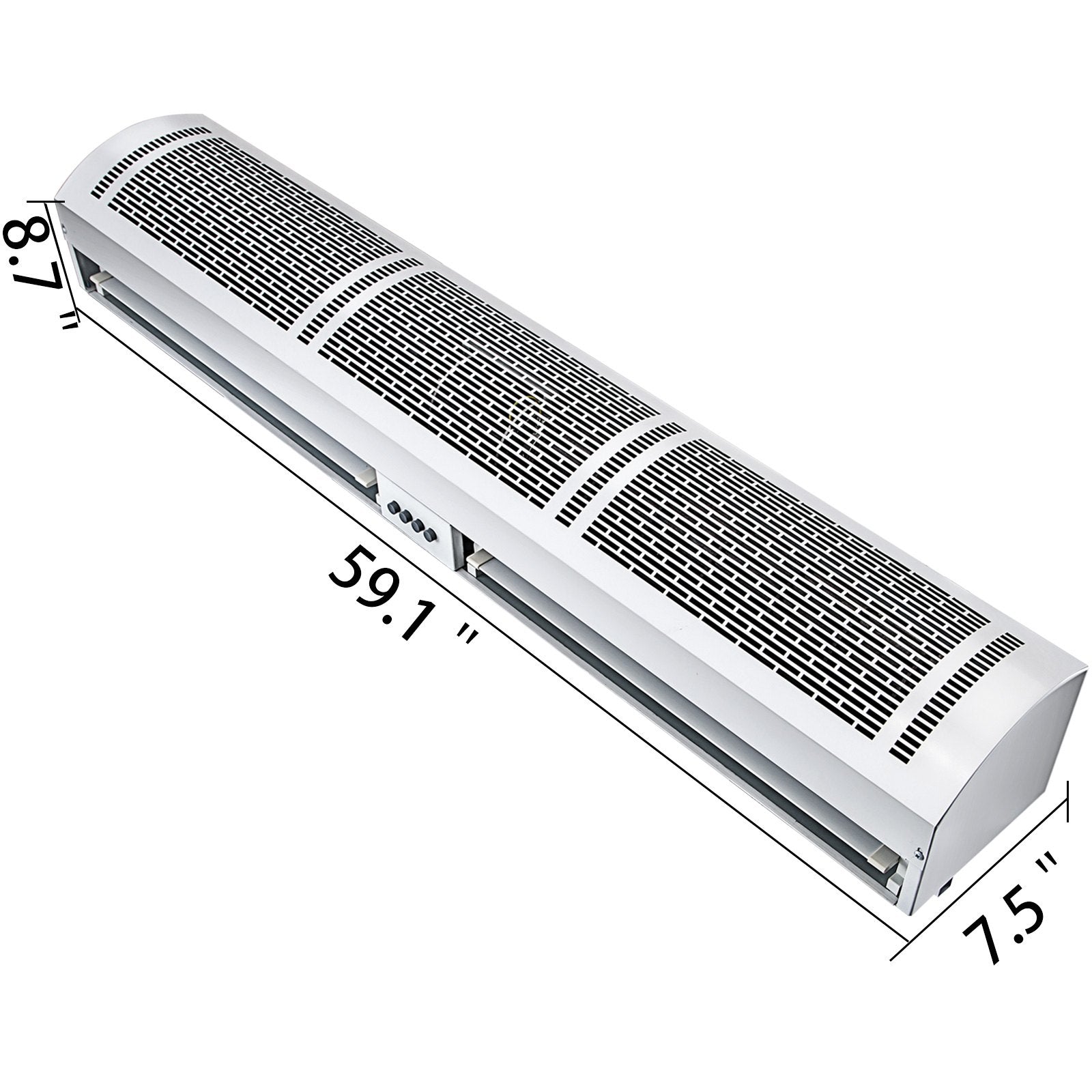 Vevor Air Curtain Door Air Curtain, 3 Adjustable Speeds 60-Inch Air Curtain Commercial