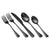 VEVOR 30-Piece Black Silverware Set, Food-Grade Stainless Steel Flatware Utensils for 6, Mirror Finished Cutlery Set, Dishwasher Safe Eating Tableware for Kitchen Home, Include Knife Fork Spoon