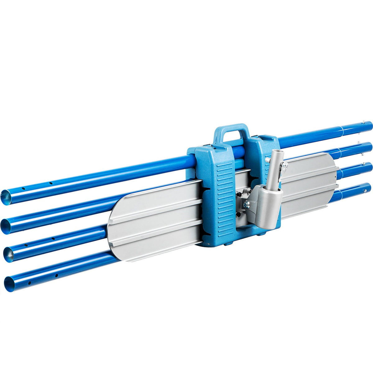 VEVOR Bull Float Magnesium Concrete Float 48 x 8" Round End Concrete Float Tool Cement Tool Bull Concrete Kit Bull Float with 4 Float Handle Bull Float Bracket Concrete Tools Finishing Bull Float