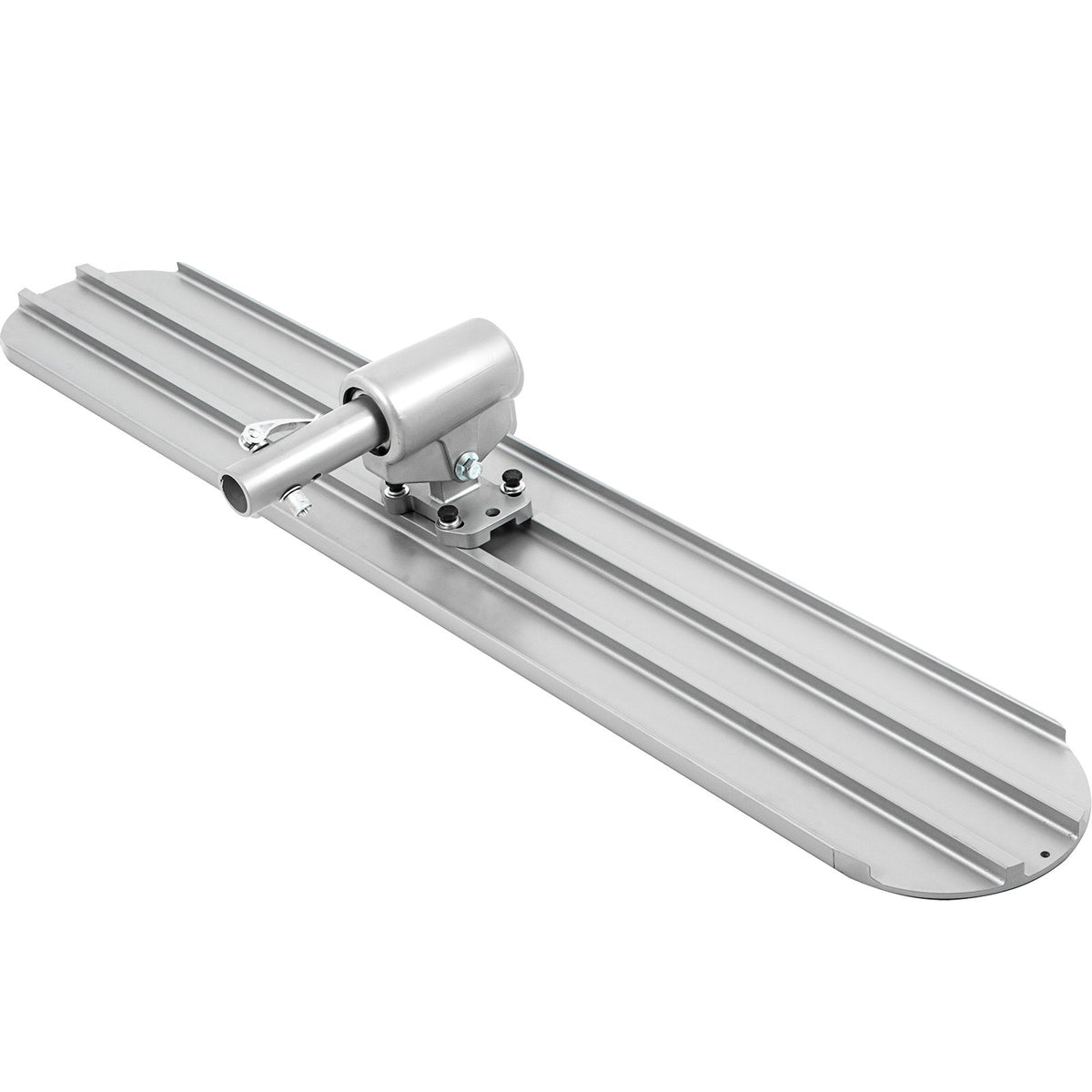 VEVOR Bull Float Magnesium Concrete Float 48 x 8" Round End Concrete Float Tool Cement Tool Bull Concrete Kit Bull Float with 4 Float Handle Bull Float Bracket Concrete Tools Finishing Bull Float