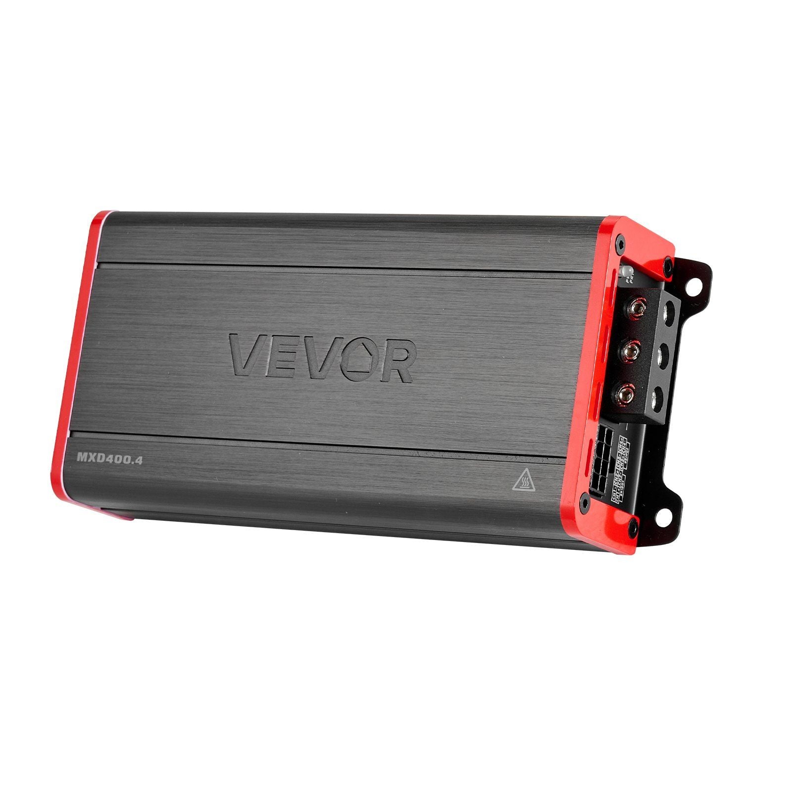 Car Audio Amplifier, 4-Channel Bridgeable Car Amplifier, Multichannel Class D Stereo Amp, Max. 4 x 272W at 4 Ohms / 4 x 400W at 2 Ohms, High Output, for SUVs, Pickups, and Off-Road Vehicles