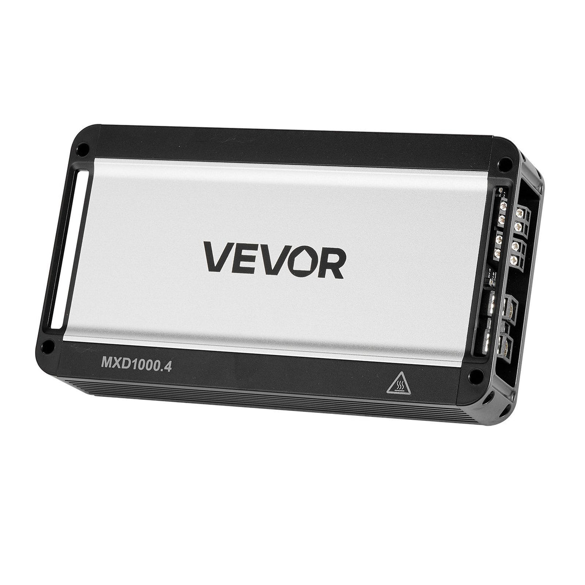 Car Audio Amplifier, 4-Channel Bridgeable Car Amplifier, Multichannel Class D Stereo Amp, Max. 4 x 500W at 4 Ohms / 4 x 1000W at 2 Ohms, High Output, for SUVs, Pickups, and Off-Road Vehicles