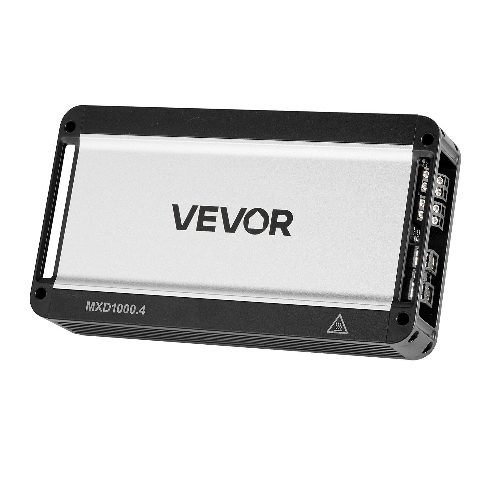 Car Audio Amplifier, 4-Channel Bridgeable Car Amplifier, Multichannel Class D Stereo Amp, Max. 4 x 500W at 4 Ohms / 4 x 1000W at 2 Ohms, High Output, for SUVs, Pickups, and Off-Road Vehicles