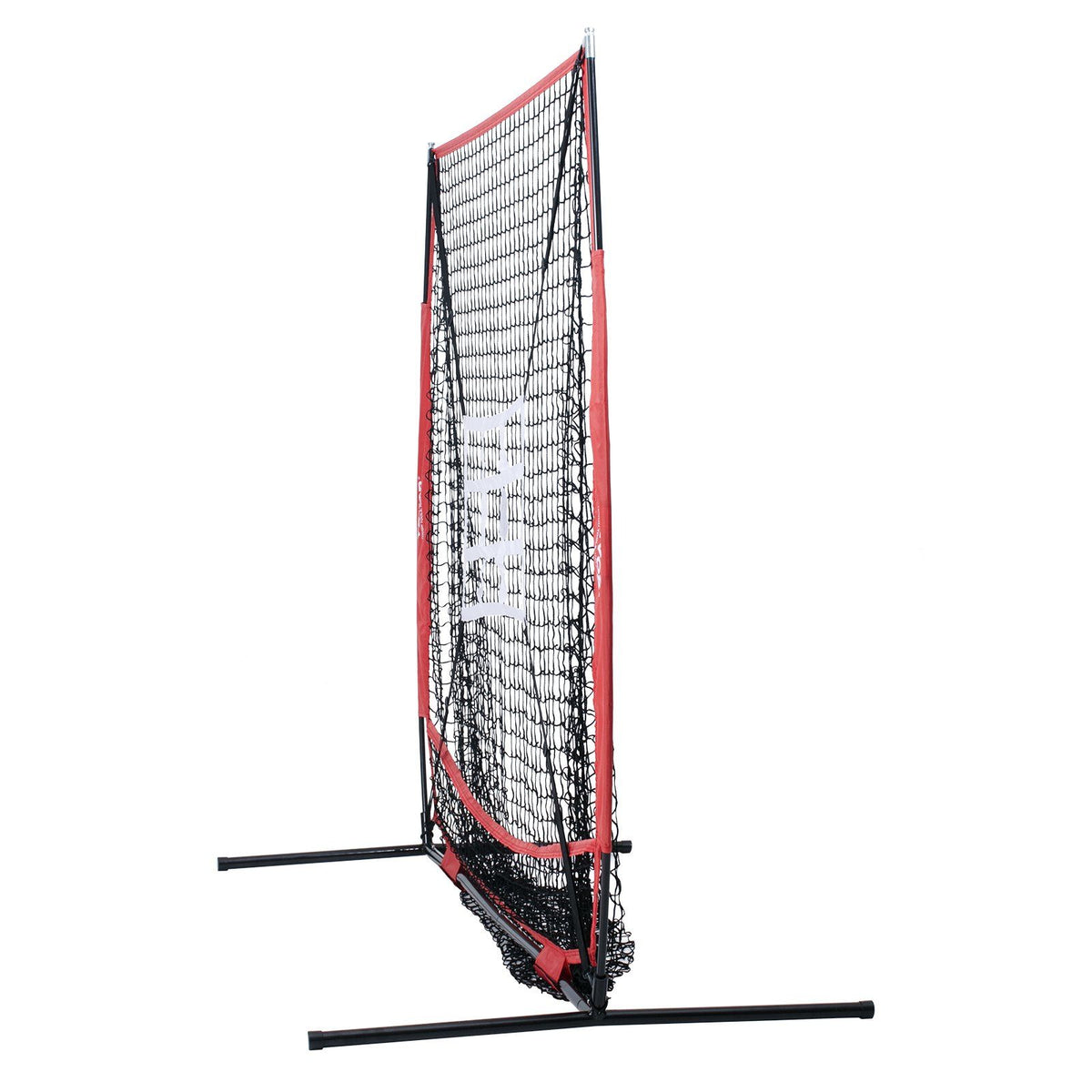 5x5 Baseball Softball Practice Net, Portable Baseball Training Net for Hitting Batting Catching Pitching, Backstop Baseball Equipment with Bow Frame, Carry Bag, Strike Zone, Ball, Batting Tee