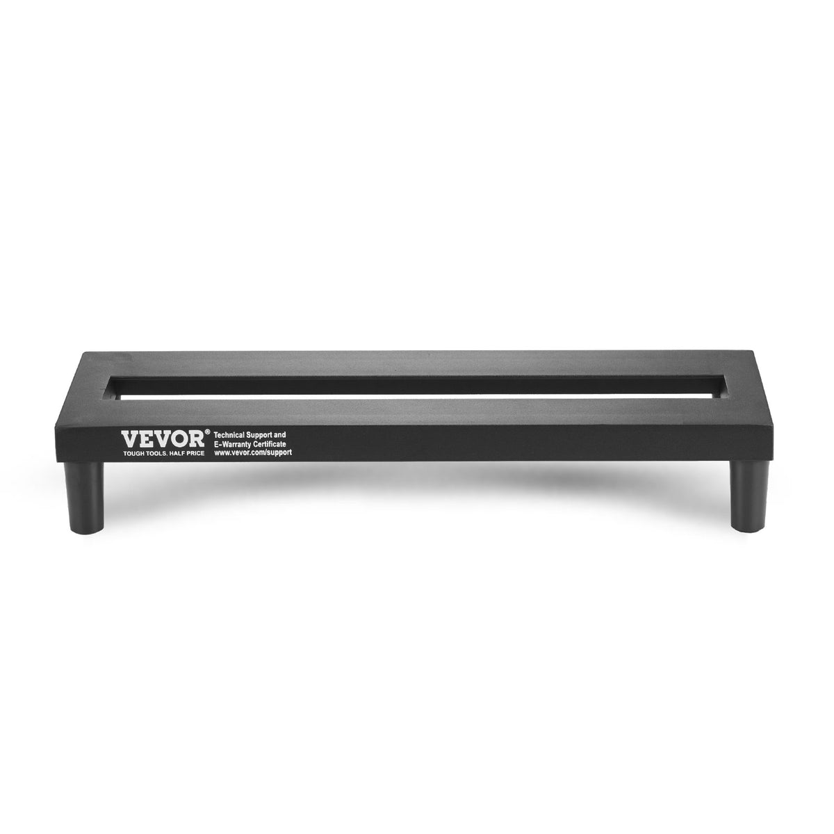 VEVOR Guitar Pedal Board, 15&#39;&#39; x 5.7&#39;&#39;, Aluminum Alloy 0.8 lbs Super Light Guitar Effects PedalBoard with Carry Bag High Quality Velcro Fixed Strap Shoulder Strap, Accommodate 4-6 Guitar Pedals, Small