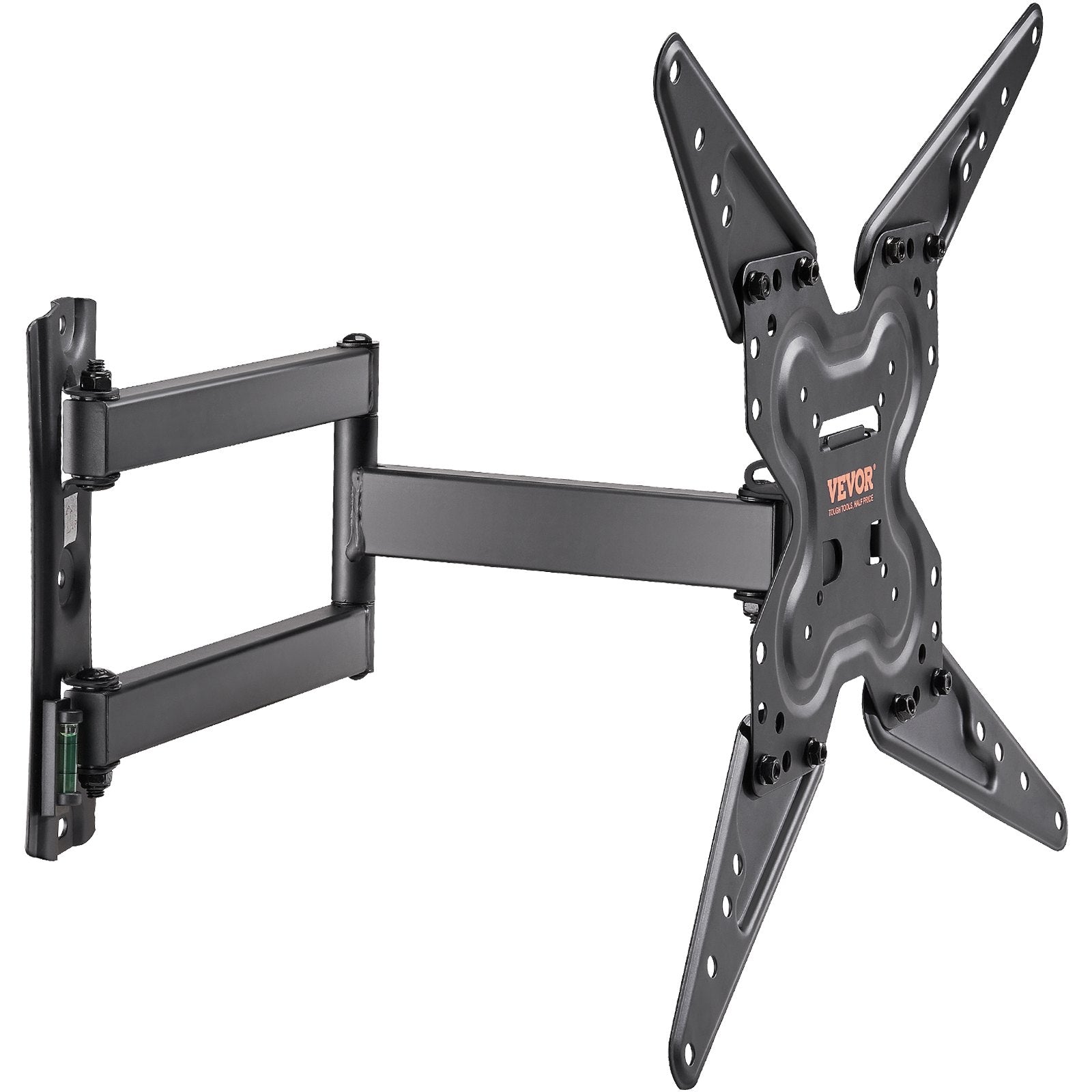 VEVOR Full Motion TV Mount Fits for Most 26-55 inch TVs, Swivel Tilt Horizontal Adjustment TV Wall Mount Bracket with Articulating Arm, Max VESA 400x400mm , Holds up to 99 lbs
