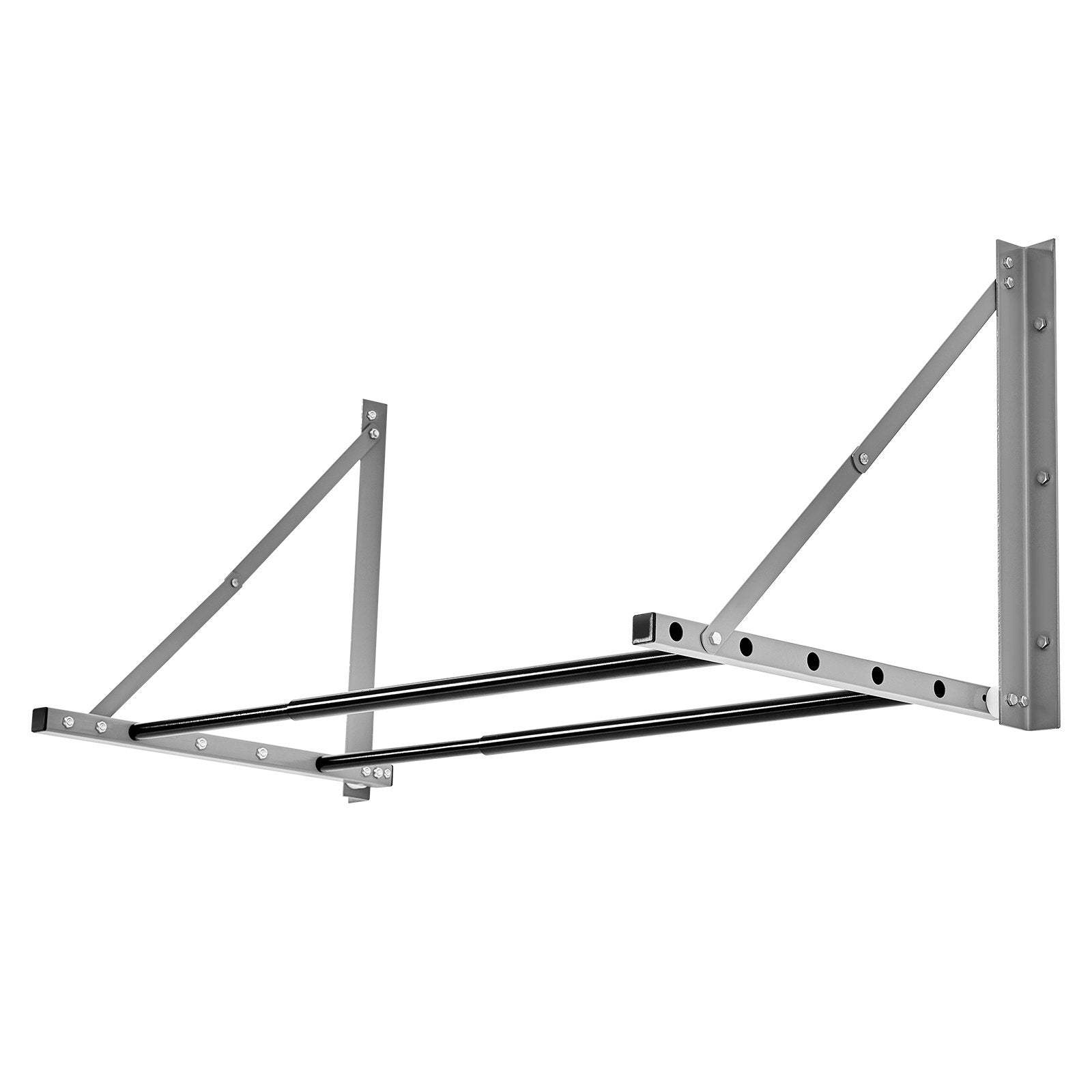 VEVOR Wall Mounted Folding Tire Rack, 32" - 48" Adjustable Tire Rack, Q235 Heavy-Duty Steel Tire Storage Rack for R14-R20 inch Standard Tires, Max 300lbs Load Capacity for Garage Workshop Repair Shop