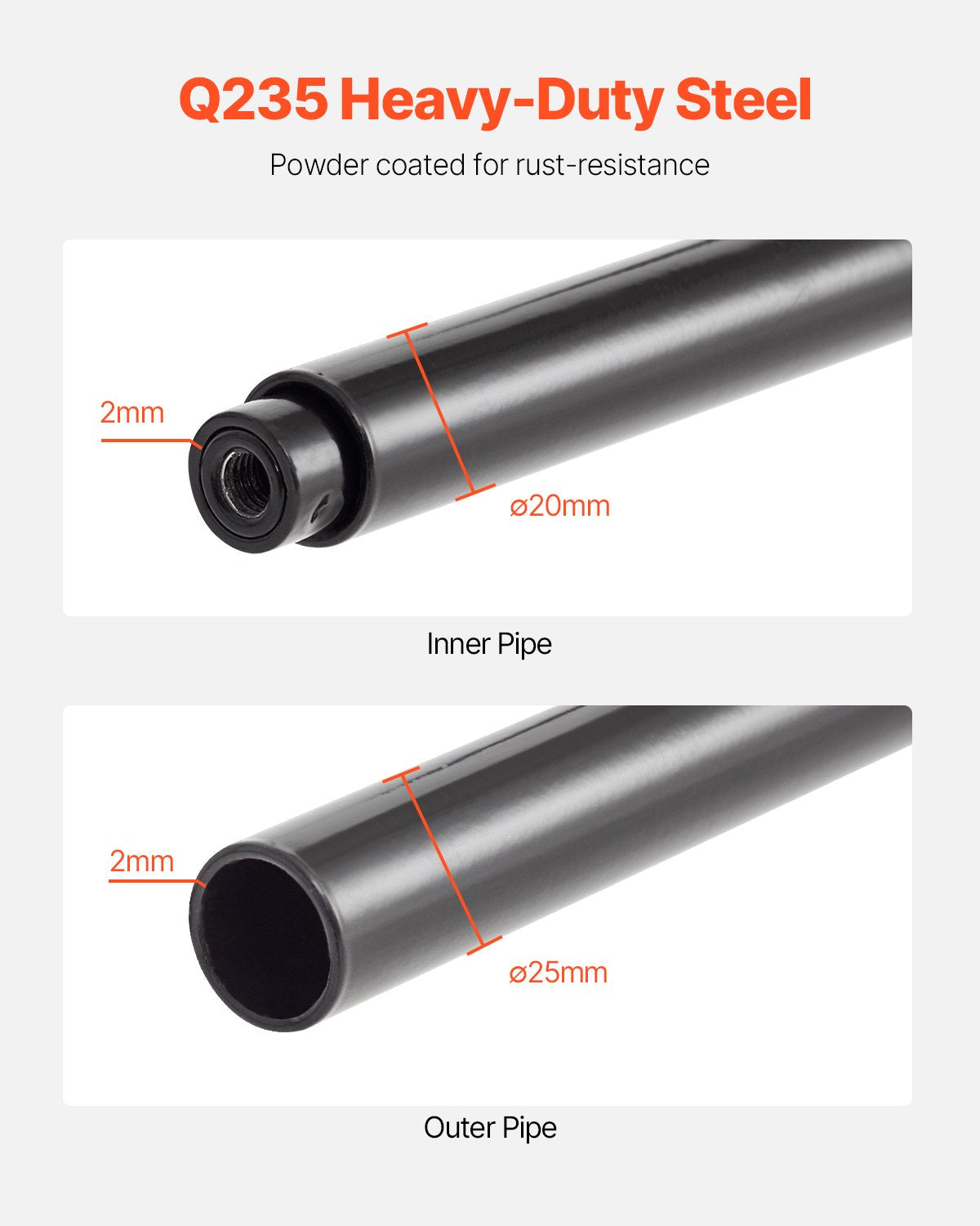 VEVOR Wall Mounted Folding Tire Rack, 32" - 48" Adjustable Tire Rack, Q235 Heavy-Duty Steel Tire Storage Rack for R14-R20 inch Standard Tires, Max 300lbs Load Capacity for Garage Workshop Repair Shop