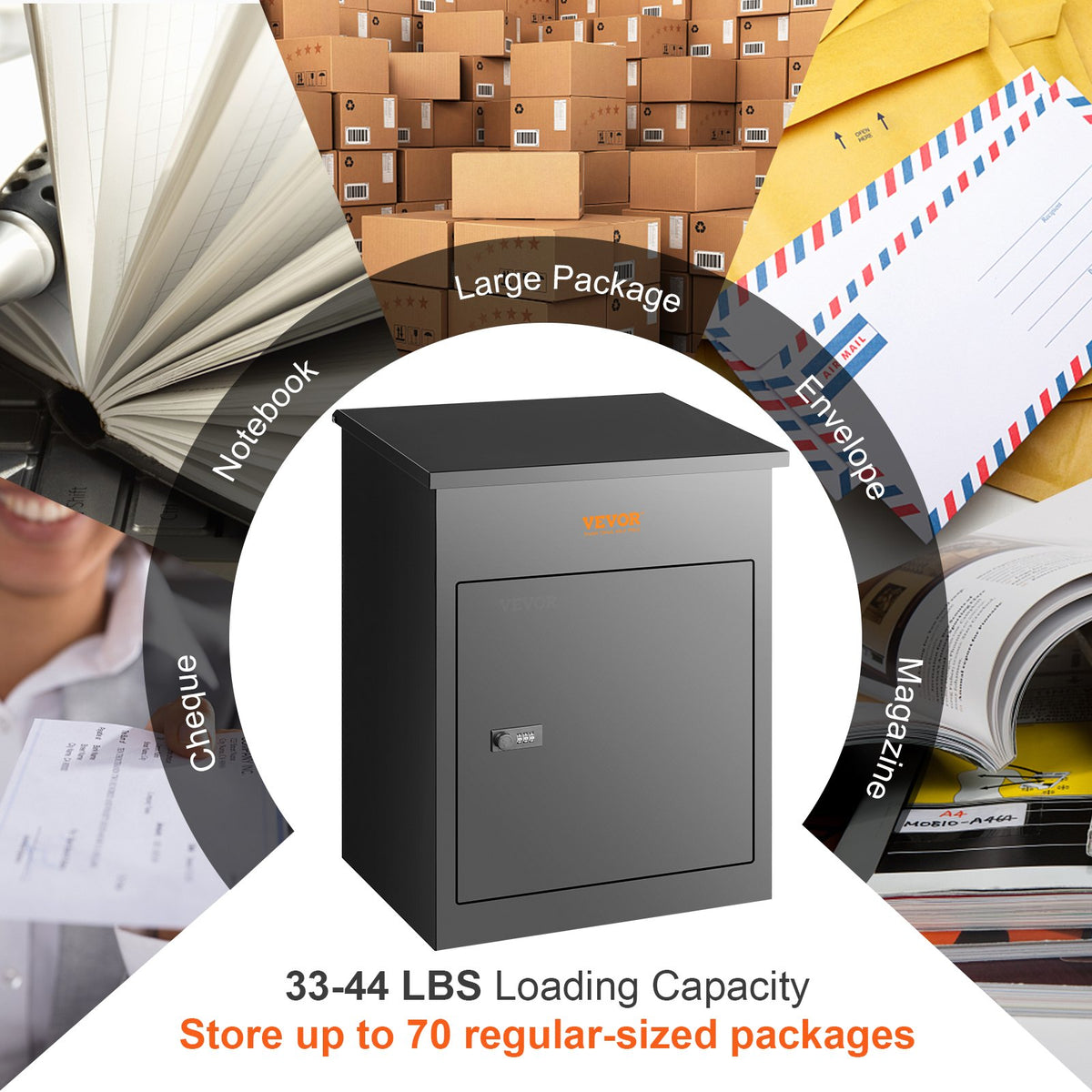 VEVOR Mailboxes for Outside 17.3