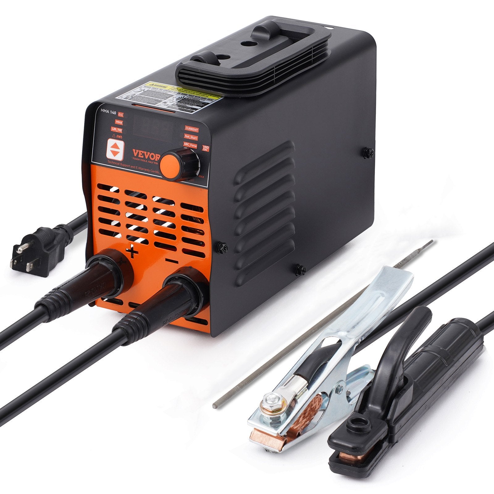 VEVOR ARC Stick Welder 220V 140A Stick/Lift TIG 2-in-1 Welding Machine Hot Start