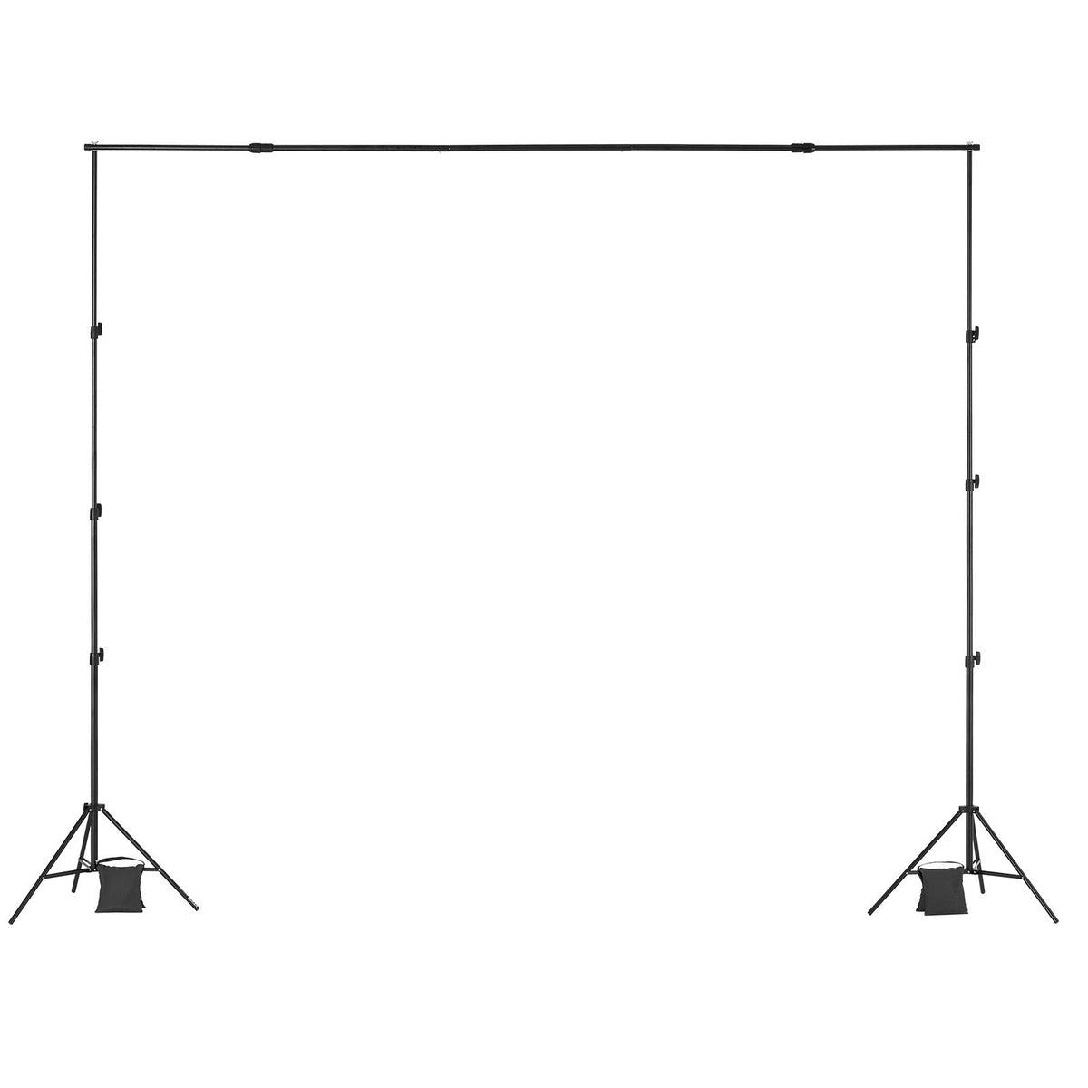 VEVOR Backdrop Stand Background Stand Kit with 2 Tripod for Party & Photo Studio