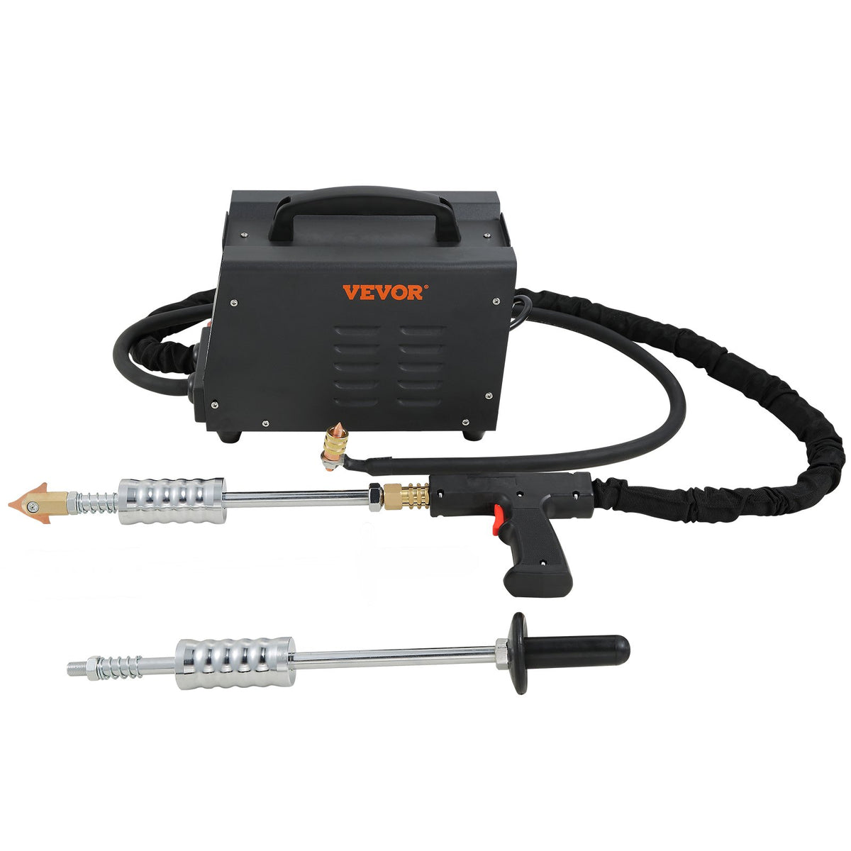 VEVOR Stud Welder Dent Repair Kit, Spot Welding Machine with Slide Hammer Dent Puller, Professional Dent Removal Kit for Auto Body Dent Repair