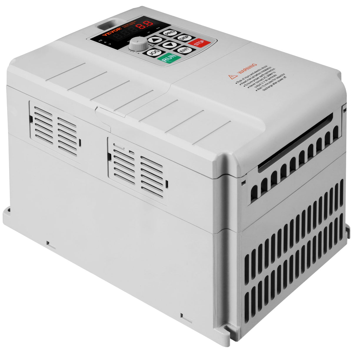VEVOR VFD 10HP, 7.5KW, 34A, 1 Phase 220V-240V Input to 3 Phase 220V-240V Output Variable Frequency Drive, 0-400Hz VFD for AC Motor Speed Control