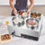 VEVOR Commercial Soup Warmer Soup Station with 4*7.4Qt Pot Soup Kettle Warmer