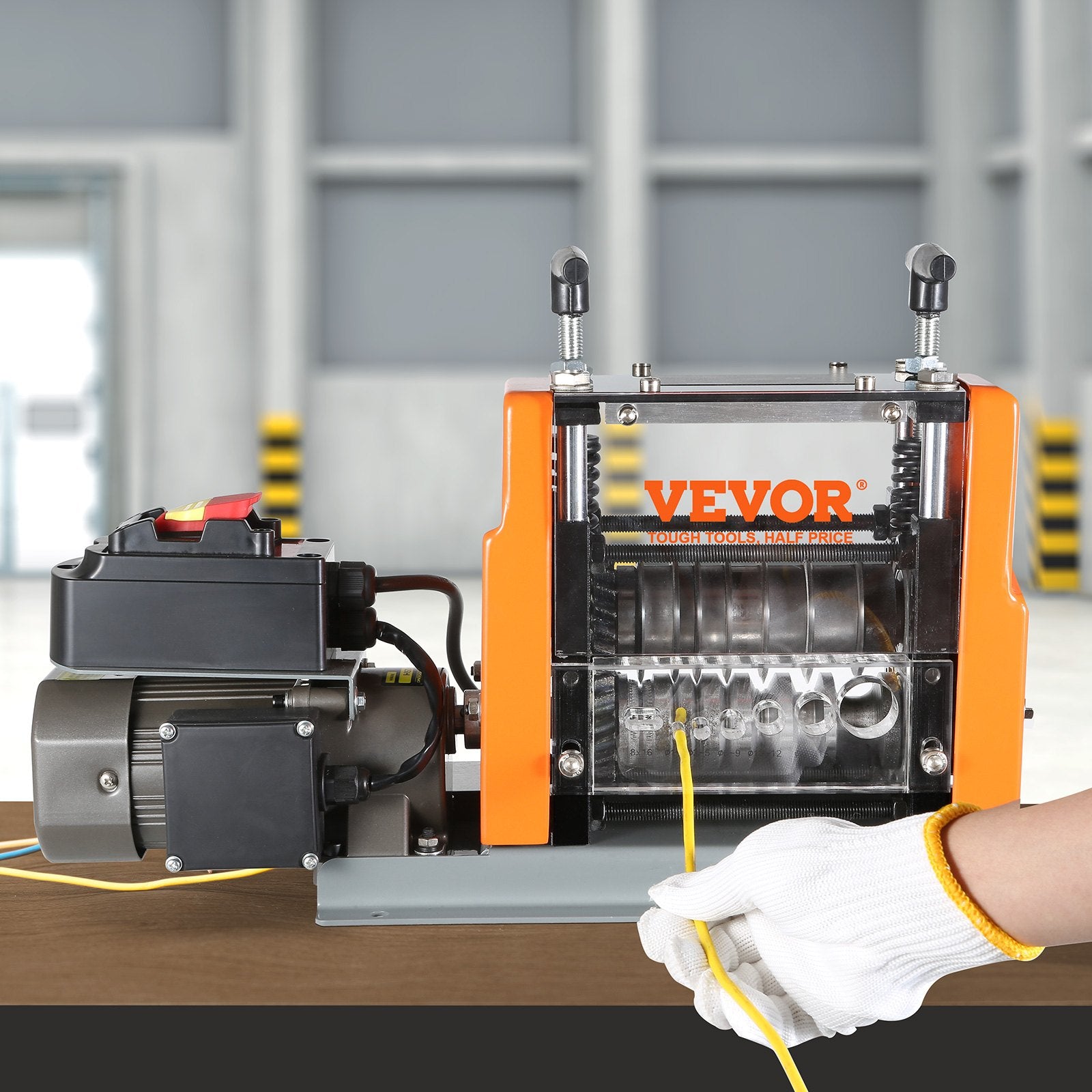 VEVOR Electric Wire Stripping Machine Copper Cable Stripper 1.5-25 mm 60 W