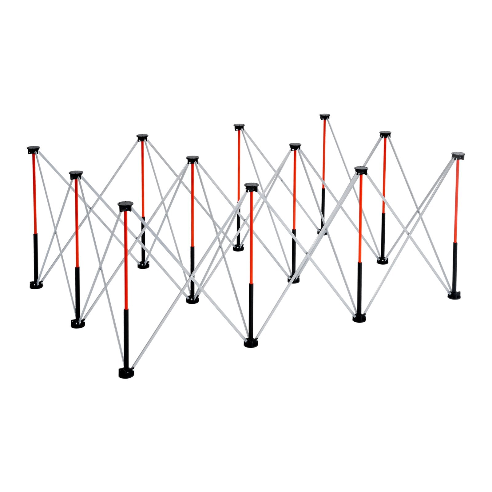 VEVOR Portable Folding Workstand, 1865 x 1261 mm Collapsible Workbench, 2041 kg Weight Capacity, No Assembly Foldable Work Stand with Storage Bag, Table Top NOT Included, for Garage Workshop Outdoor