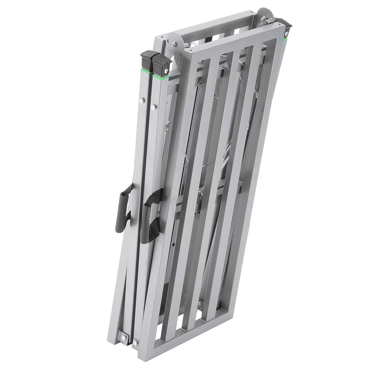 Work Platform, 4 Gear Adjustable Height, Folding Alloy Steel Step Ladder, Portable Scaffolding Platform, 400 kg Load Capacity, Non-Slip Rubber Feet, Drywall Painting Stool, Cleaning &amp; Washing
