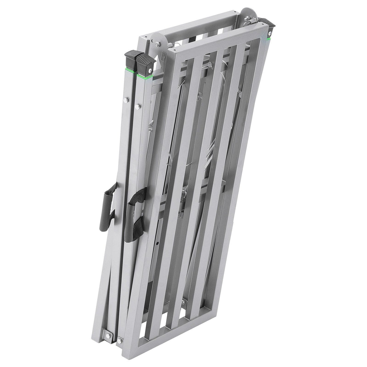 Work Platform, 4 Gear Adjustable Height, Folding Alloy Steel Step Ladder, Portable Scaffolding Platform, 400 kg Load Capacity, Non-Slip Rubber Feet, Drywall Painting Stool, Cleaning & Washing