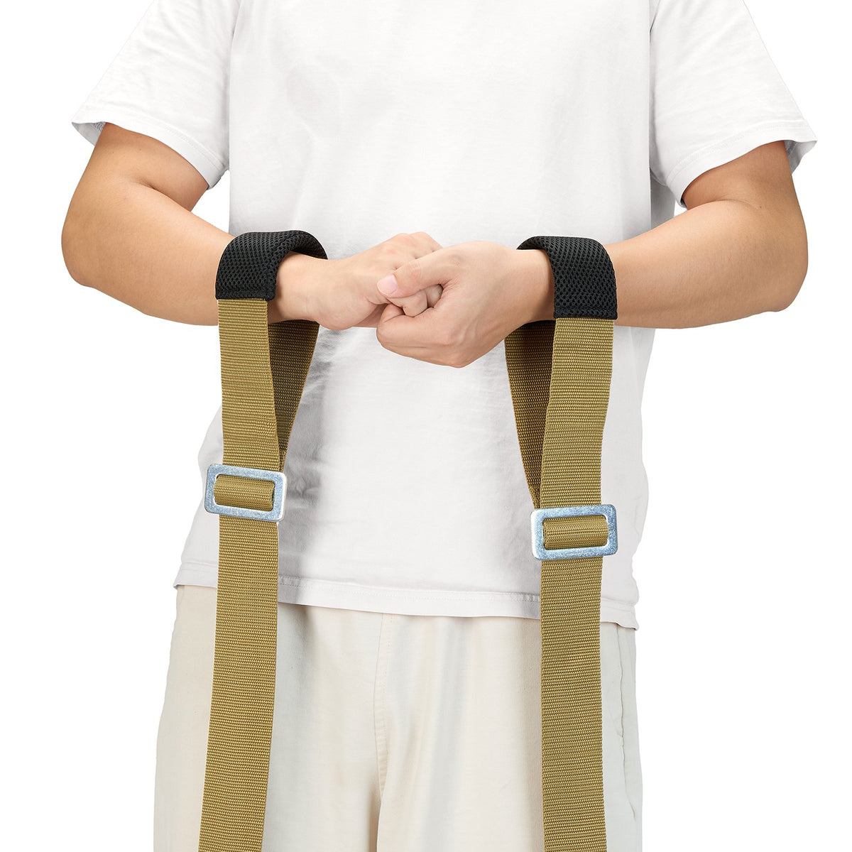 VEVOR Moving Straps, Supports up to 453.6 kg, 2-Person Lifting and Moving System with 2 Harness Straps & 1 Load-bearing Strap, Adjustable Lifting Shoulder Straps Move Furniture Appliances Mattresses