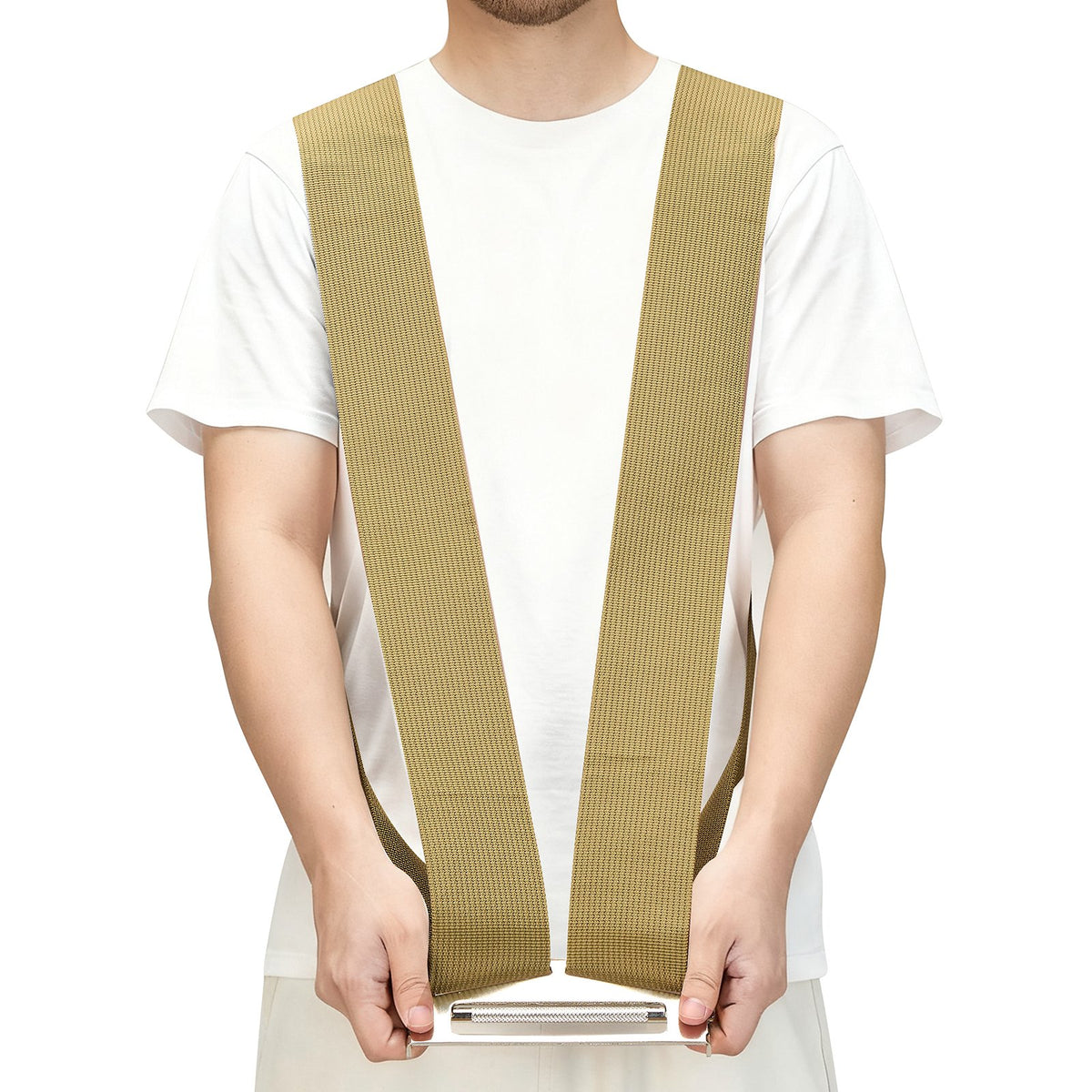 VEVOR Moving Straps, 2-Person Lifting and Moving System with 2 Harness Straps, 1 Load-bearing Strap & 1 Handheld Strap, Adjustable Lifting Shoulder Straps Move Furniture Appliances Mattresses