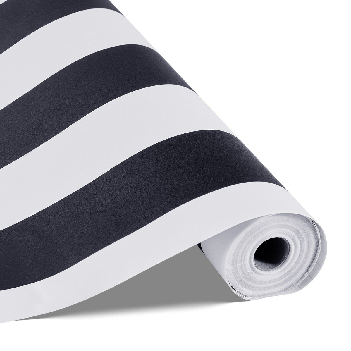 Peel and Stick Wallpaper, 45cm x 15m Contact Paper Black White Modern Geometric Waterpoof Self Adhesive, Easy to Clean Wall Decorative Vinyl Roll for Bedroom Kitchen Office Bathroom