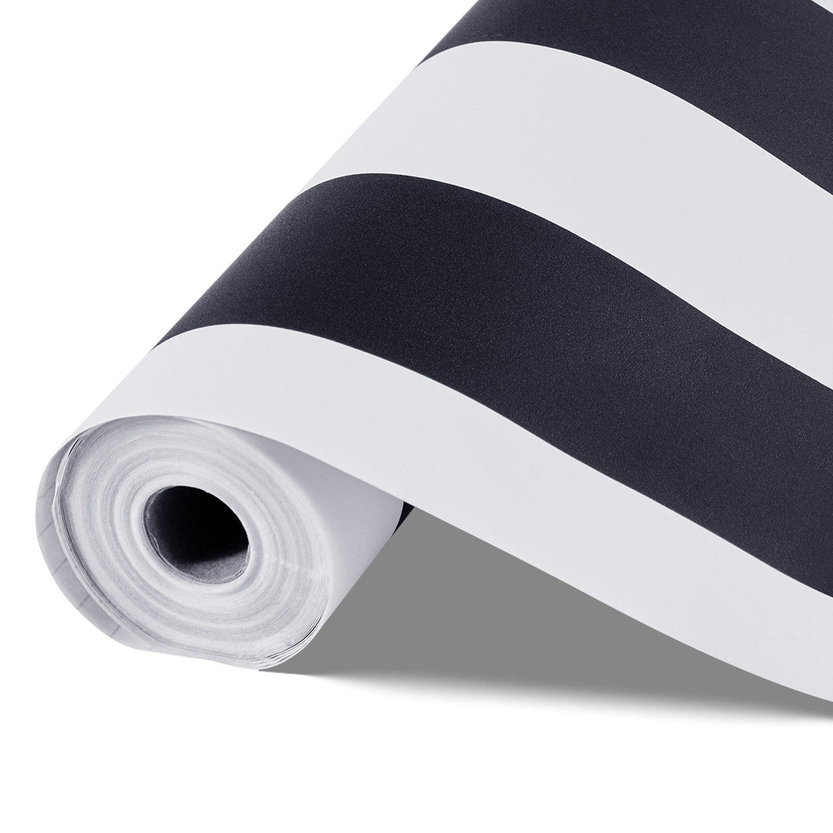 Peel and Stick Wallpaper, 45cm x 15m Contact Paper Black White Modern Geometric Waterpoof Self Adhesive, Easy to Clean Wall Decorative Vinyl Roll for Bedroom Kitchen Office Bathroom