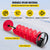 VEVOR Ice Drill Auger, 8\" Diameter Nylon Ice Auger, 39\" Length Ice Auger Bit,Auger Drill with 11.8\" Extension Rod,Auger Bit with Drill Adapter,Top Plate & Blade Guard for Ice Fishing Ice Burrowing
