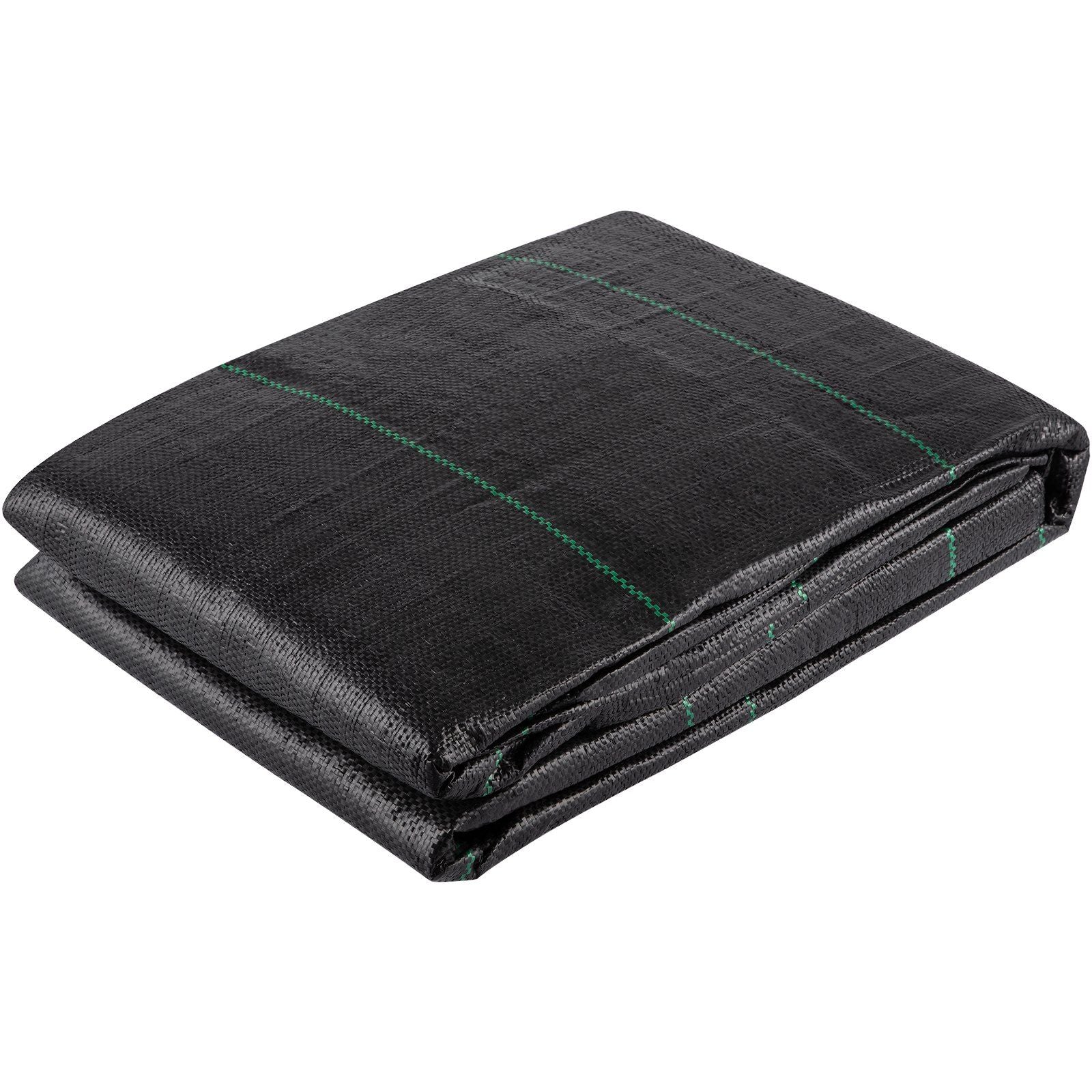 Geotextile Fabric, 3.8 x 15.2 m 3.5oz Woven PP Driveway Drain Cloth with 600lbs Tensile Strength, Heavy Duty Underlayment for Soil Stabilization, Landscaping, Weed Barrier,