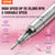 VEVOR Electric Rechargeable Nail Drill, 35,000RPM Portable Cordless Nail E File Machine, LCD-Display Acrylic Gel Grinder Tool with 6 Bits and 50PCS Sanding Bands for Manicure Pedicure Carve Polish