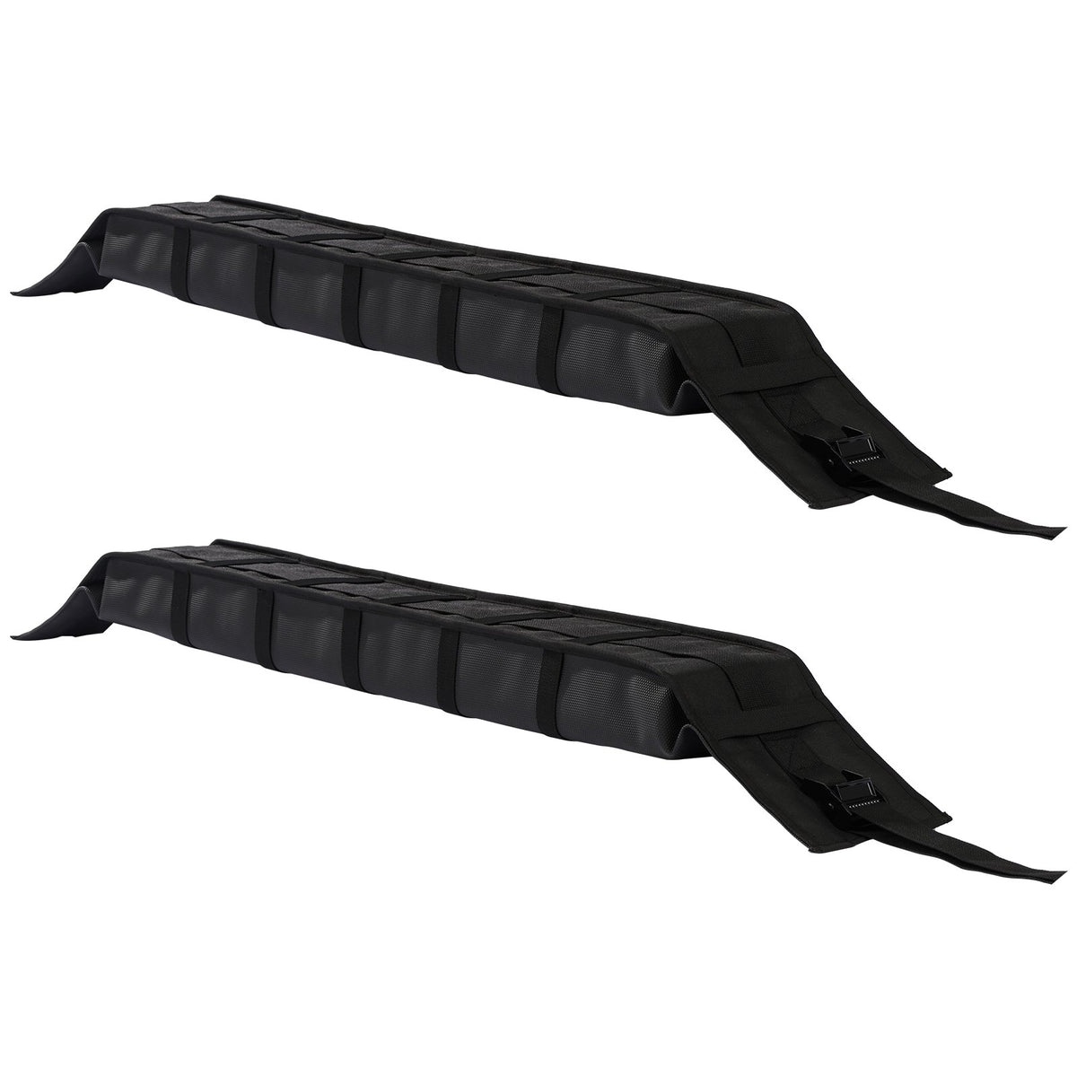VEVOR Soft Roof Rack Pads 33in 176lbs Load Capacity for Kayak Canoe Surfboard Luggage