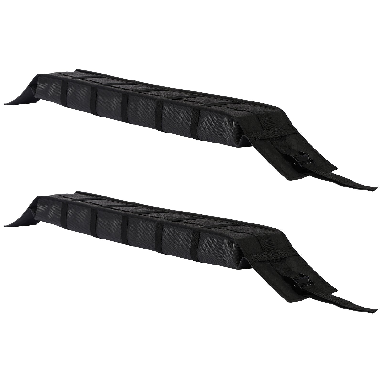VEVOR Soft Roof Rack Pads 33in 176lbs Load Capacity for Kayak Canoe Surfboard Luggage