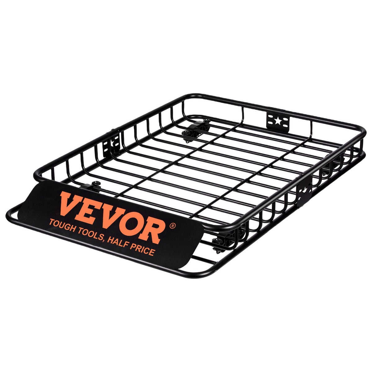 VEVOR Roof Rack Cargo Basket 200 LBS Capacity 46"x36"x4.5" for SUV Truck Cars