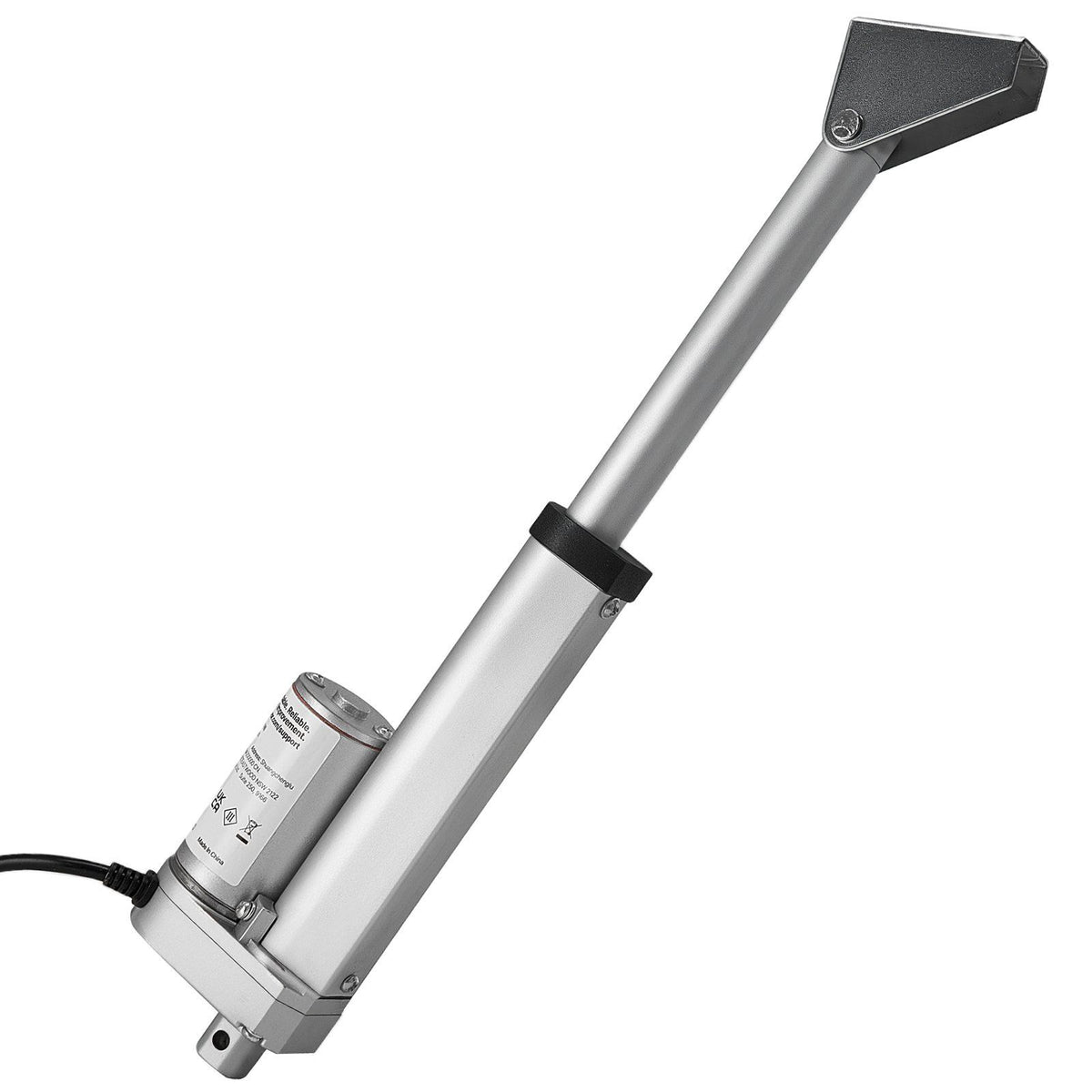 12V Linear Actuator, 101.6mm Stroke 15mm/s High-Speed 1000N Linear Motion Actuator - with IP54 Protection &amp; Mounting Bracket for Lift Desk, Recliner Chairs, Window Door Opener