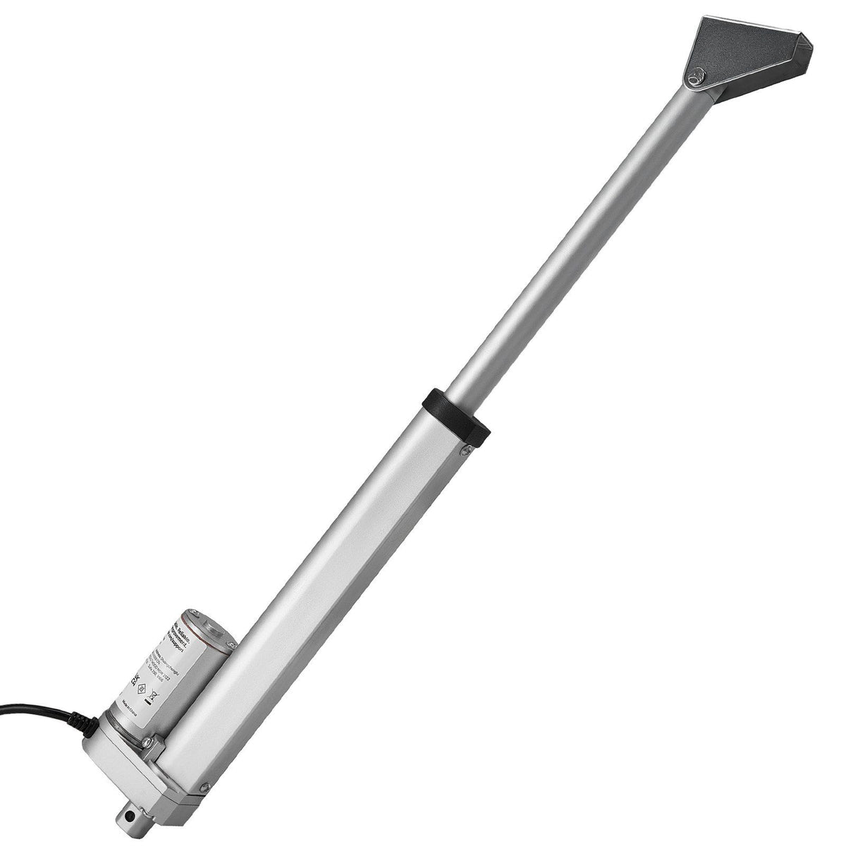 12V Linear Actuator, 203.2mm Stroke 15mm/s High-Speed 1000N Linear Motion Actuator - with IP54 Protection &amp; Mounting Bracket for Lift Desk, Recliner Chairs, Window Door Opener