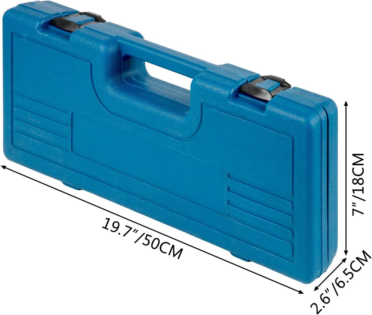 VEVOR Impact Sockets Set 1/2 Inch Drive 26PCS Standard Length Impact Set 6-Point