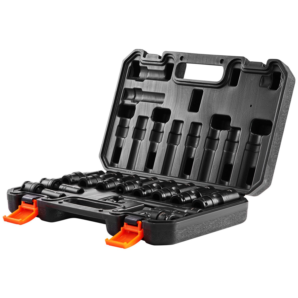 VEVOR 360 Degree Swivel Impact Sockets Set 14pcs 6-Point 3/8in Drive Socket Set