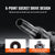 VEVOR Impact Sockets Set 9pcs 6-Point 1/2in Metric Drive Bit Ratchet Tool Kit