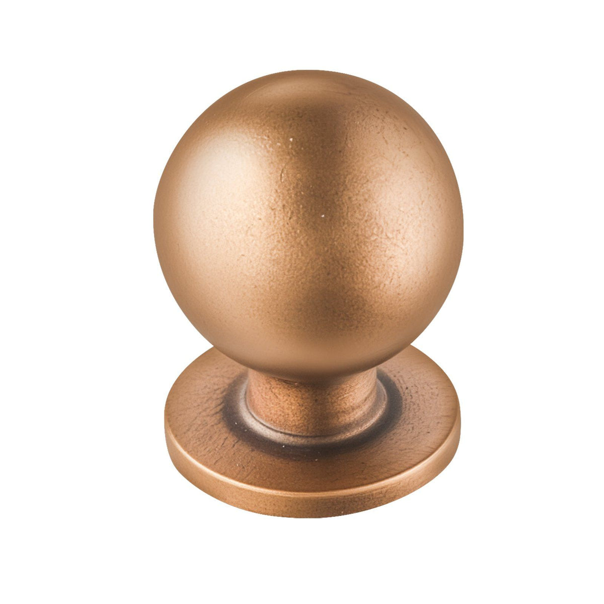 Cabinet Knobs, 12 Pack, 25 mm Zinc Alloy Drawer Pulls Door Handles, Round Kitchen Dresser Solid Knobs Cupboard Hardware with Screws for Bathroom Closet Cabinets Drawers, Antique Brass Color