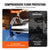 VEVOR Garage Tiles Interlocking 12x12 in 25 Pack Garage Flooring Tiles Blue