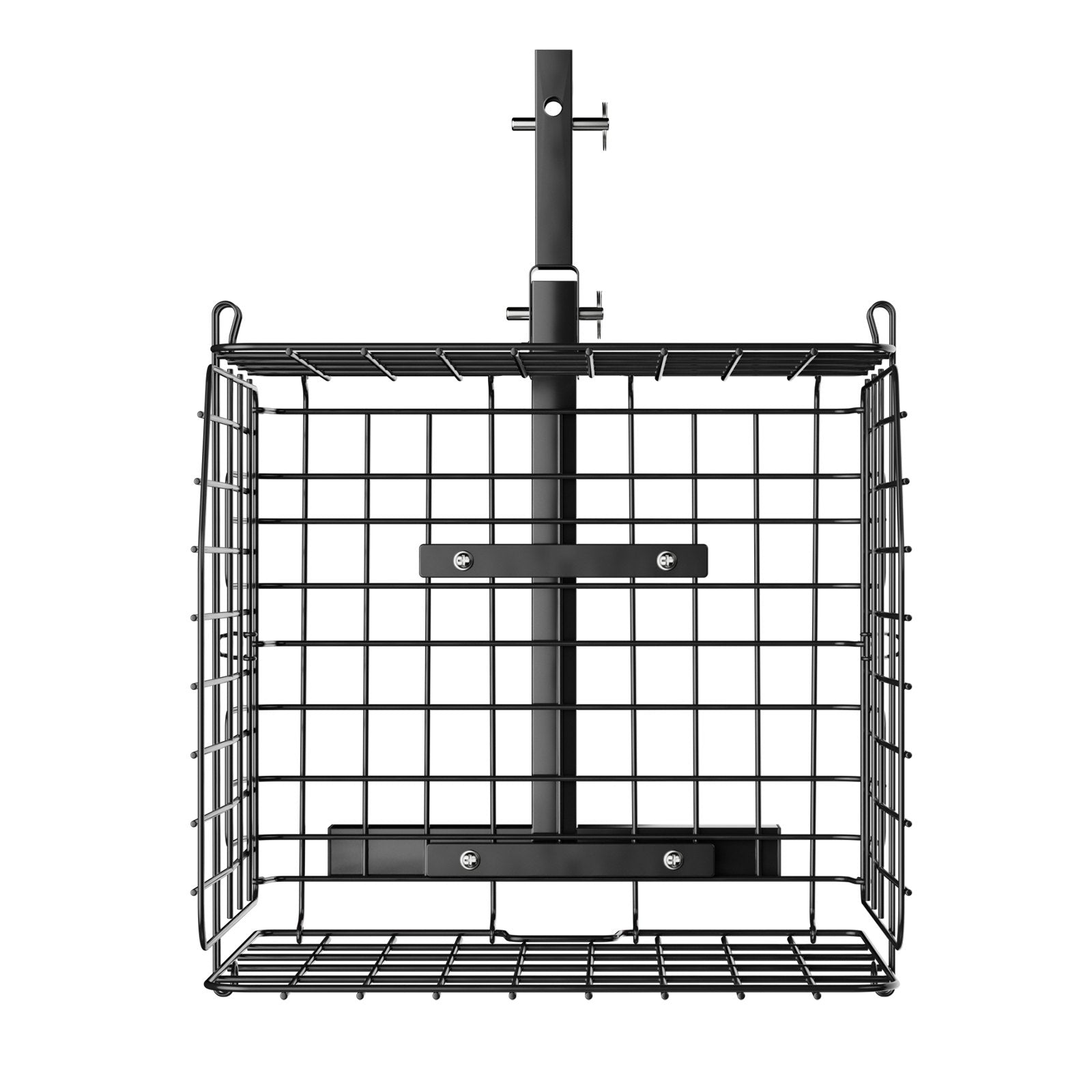 VEVOR Scooter Rear Basket, Folding Metal Wire Basket, Heavy Duty & Spacious Cargo Basket, Works with 1-inch Receiver, Compatible with Most Golden, Drive & Pride Mobility Scooter